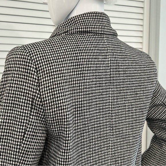 Houndstooth Check Overcoat - Picture 7 of 15